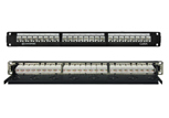 Cat 6A UTP 24-port Patch panel