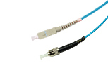 Multi mode ST-SC patch cord (duplex) -OM3