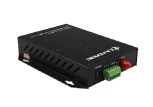 4 channel single mode fiber optic video transmitter&receiver