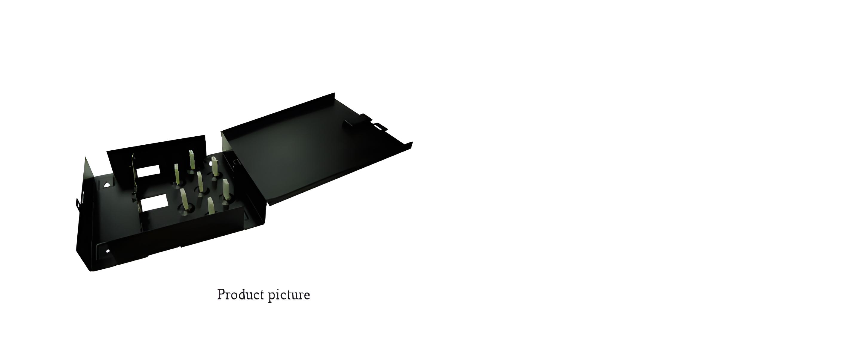 12-port wall mount fiber optical patch panels